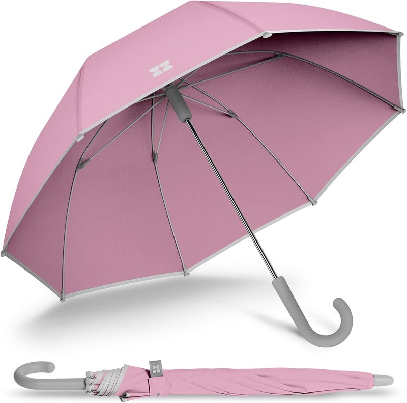 Weatherman Umbrella for Kids - Kids Umbrella Girls Boys Toddlers Child - Soft Edges, Pinch-Proof, Comfortable Grip Design - Lightweight, Stick, Durable Travel Kids Outdoor Umbrella Going to School, Park & Beach - Image 1